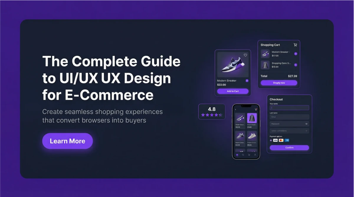 The Complete Guide to UI/UX Design for E-Commerce Success